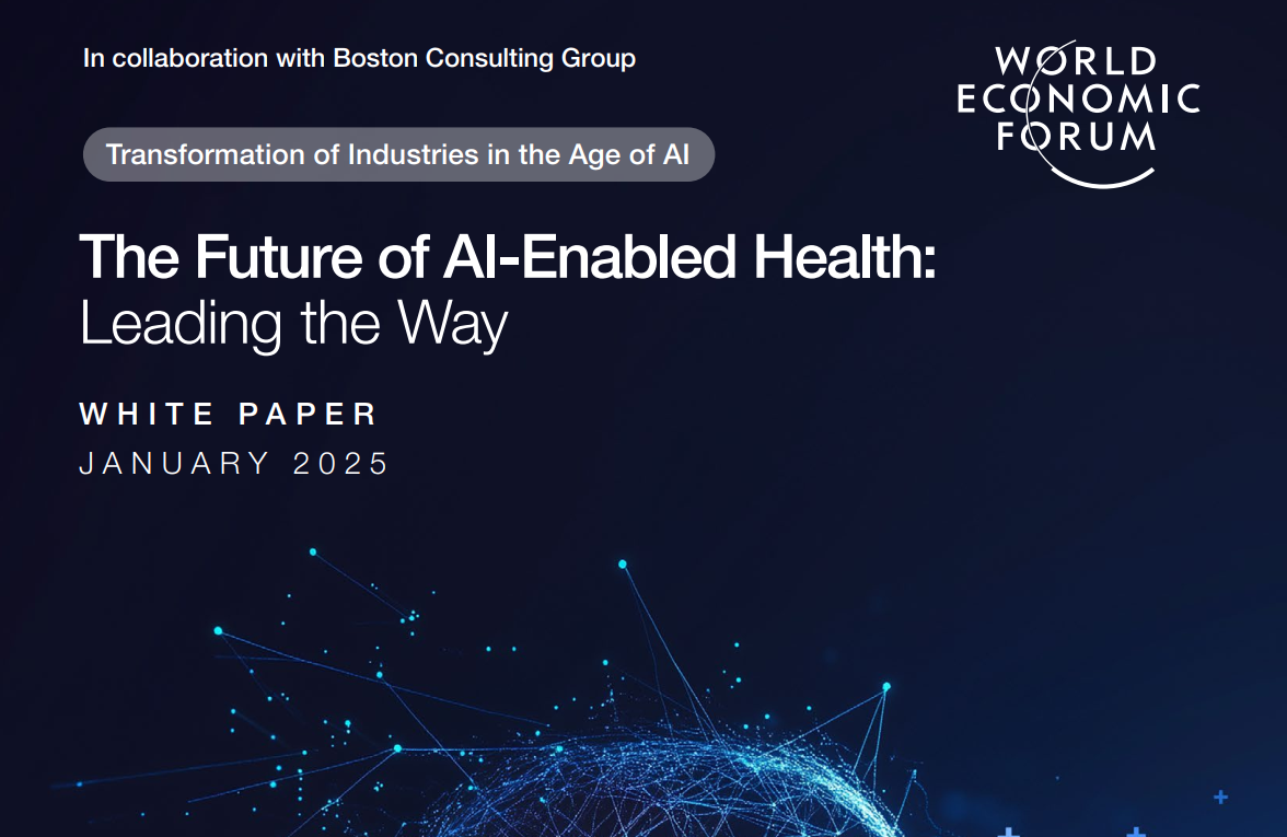 WEF&BCG：2025人工智能赋能医疗行业的未来白皮书：AI引领智能新征程(附下载地址）-牛仔AI